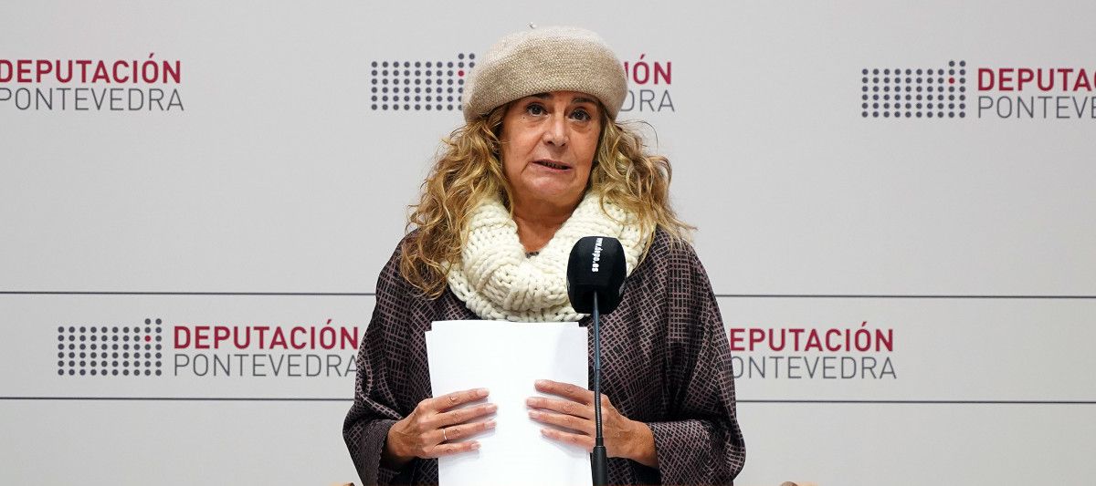 Carmela Silva, presidenta de la Deputación