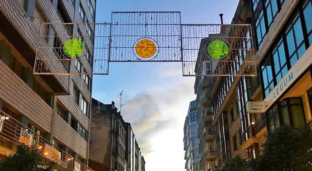 Iluminación de Navidad en Vilagarcía