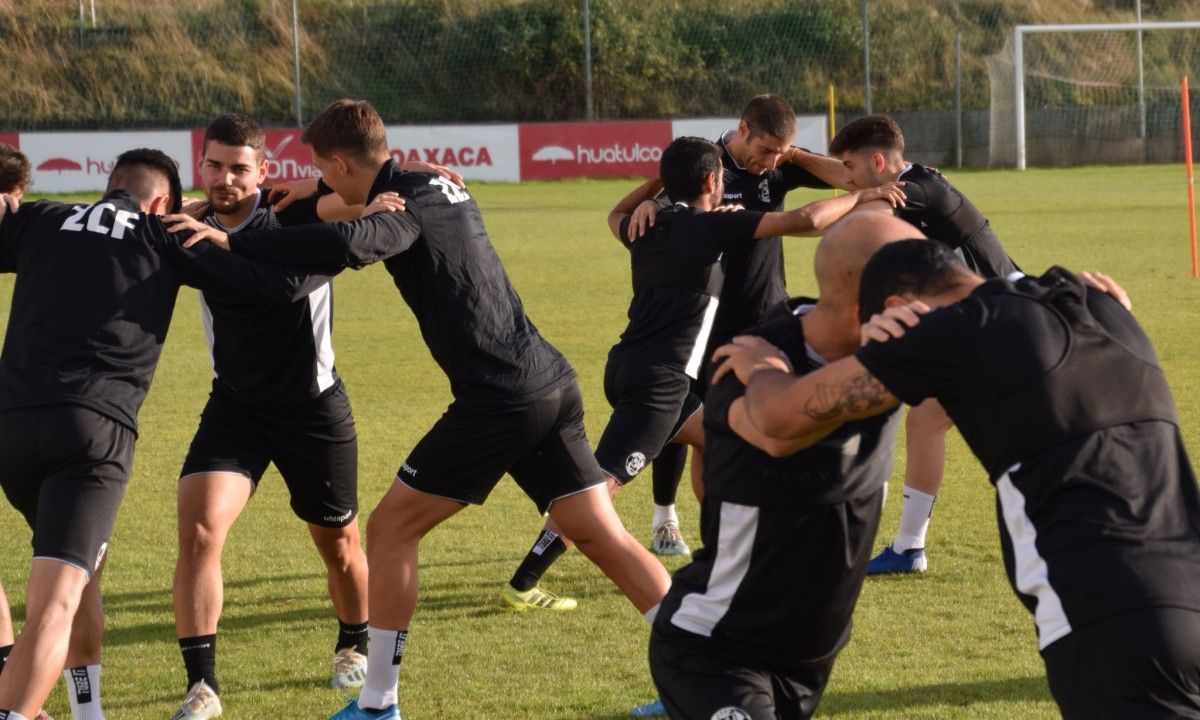 Entrenamiento del Zamora CF