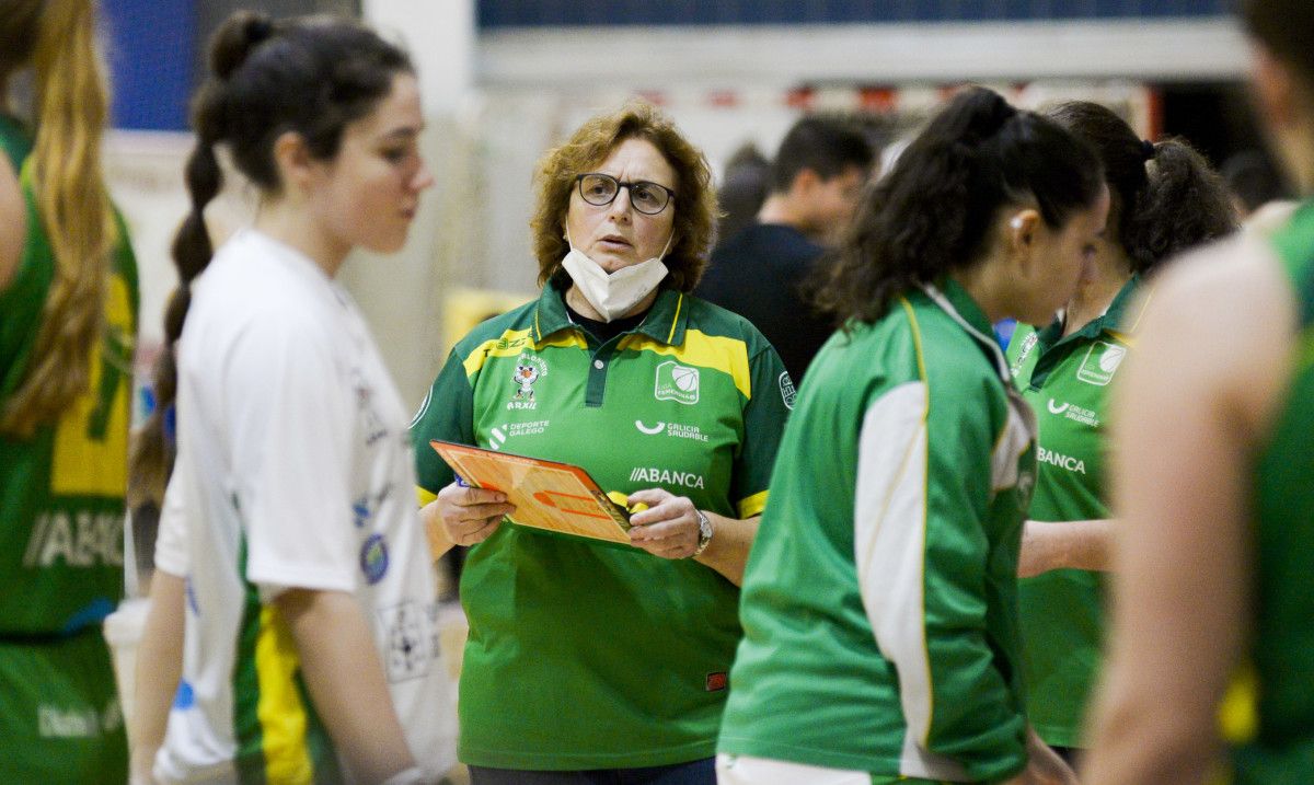 Partido de Liga Femenina 2 entre o Arxil e o AD Cortegada no CGTD
