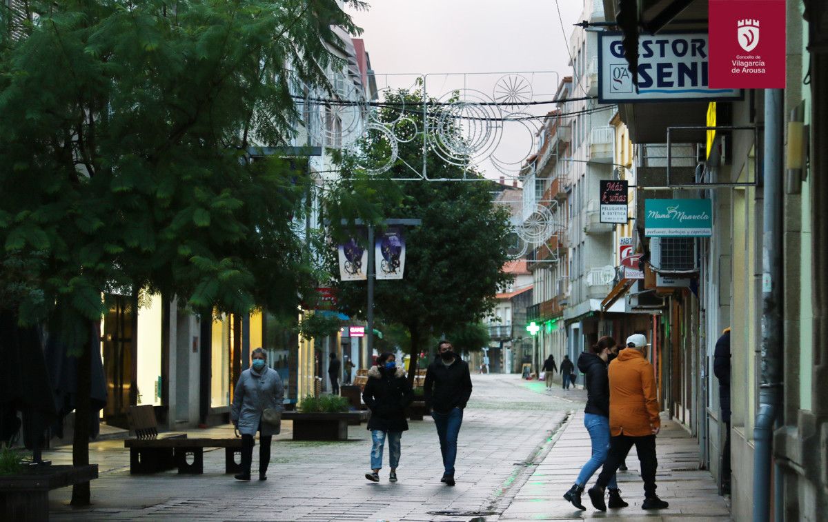Rúa de Vilagarcía de Arousa