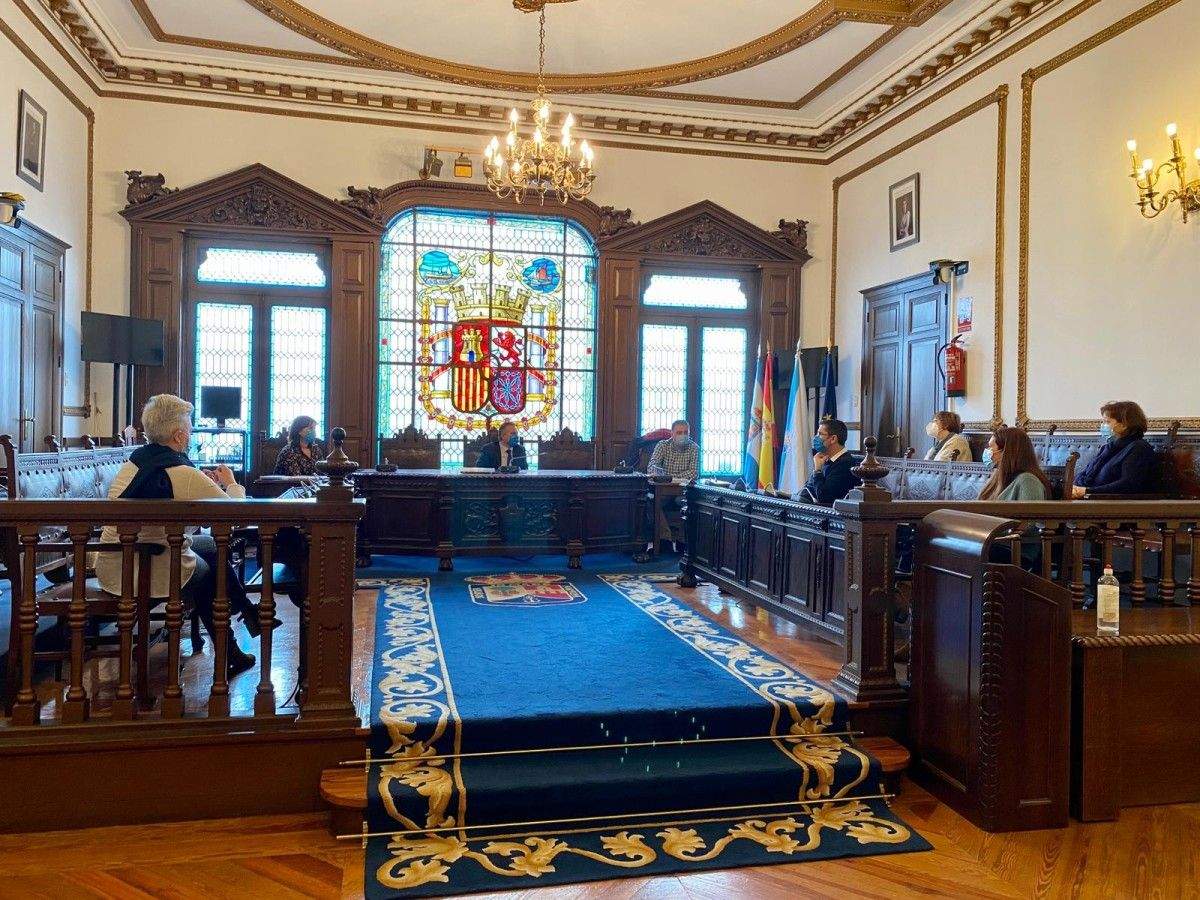 Reunión da Mesa do Comercio Local do Concello de Marín