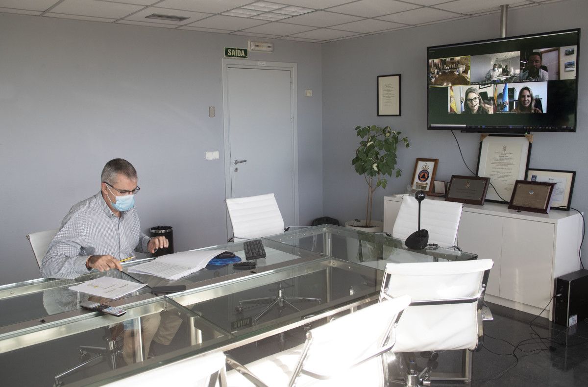 Pleno telemático entre Xunta e Deputación para aprobar o orzamento do Consorcio contra Incendios