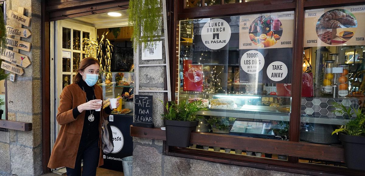 La hostelería de Pontevedra se pasa al servicio a domicilio y para llevar para sobrevivir al cierre 