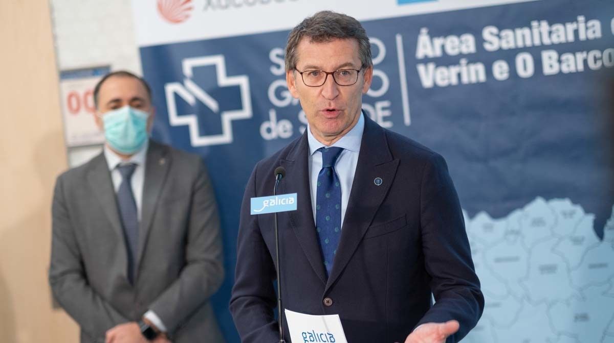 Alberto Núñez Feijóo, presidente da Xunta de Galicia