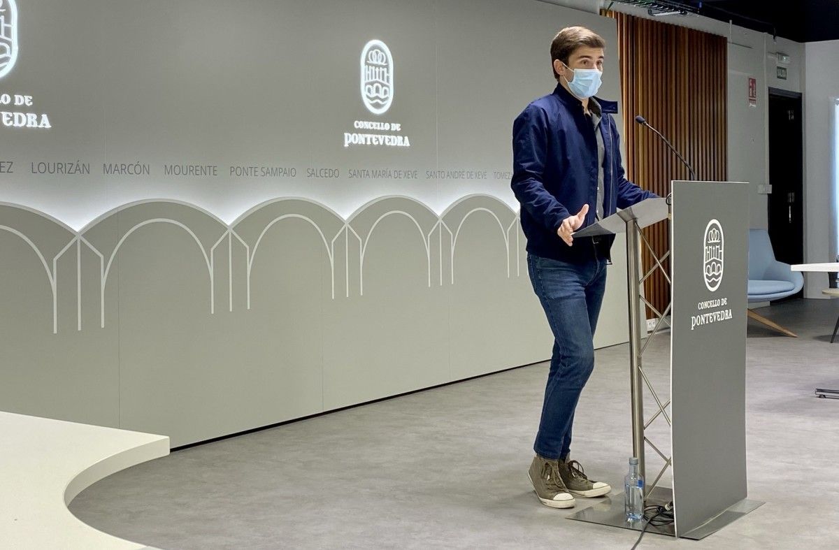 Guille Juncal, concejal del Partido Popular en Pontevedra