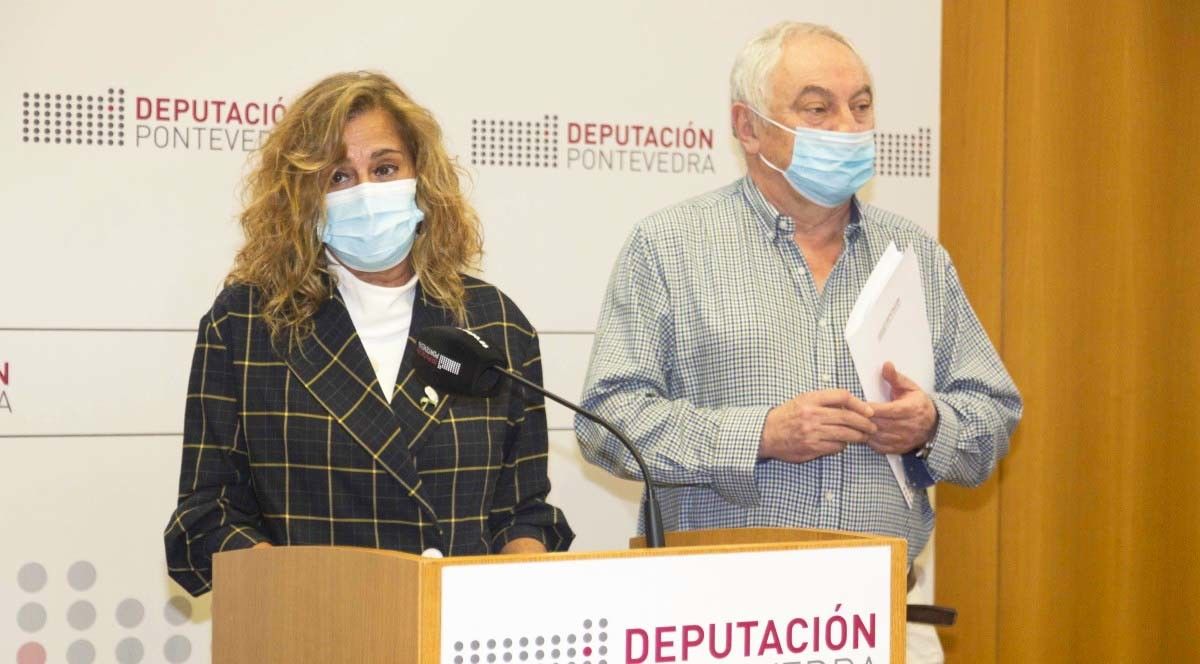 Carmela Silva y César Mosquera