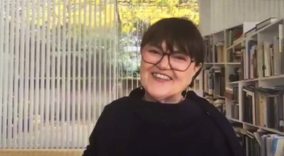 Margarita Ledo, no seu discurso de agradecemento do premio por "Nación"