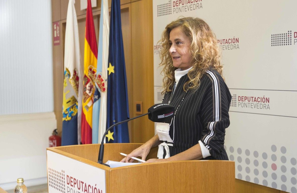 Carmela Silva, presidenta de la Deputación