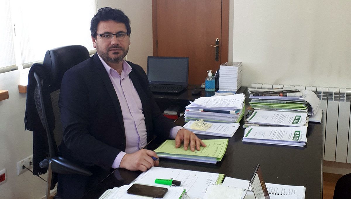 Carlos Viéitez, alcalde de Meaño