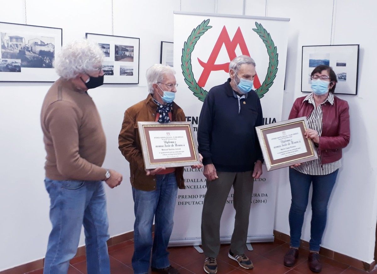 Acto homenaxe na conmemoración do 68 aniversario do Ateneo Santa Cecilia