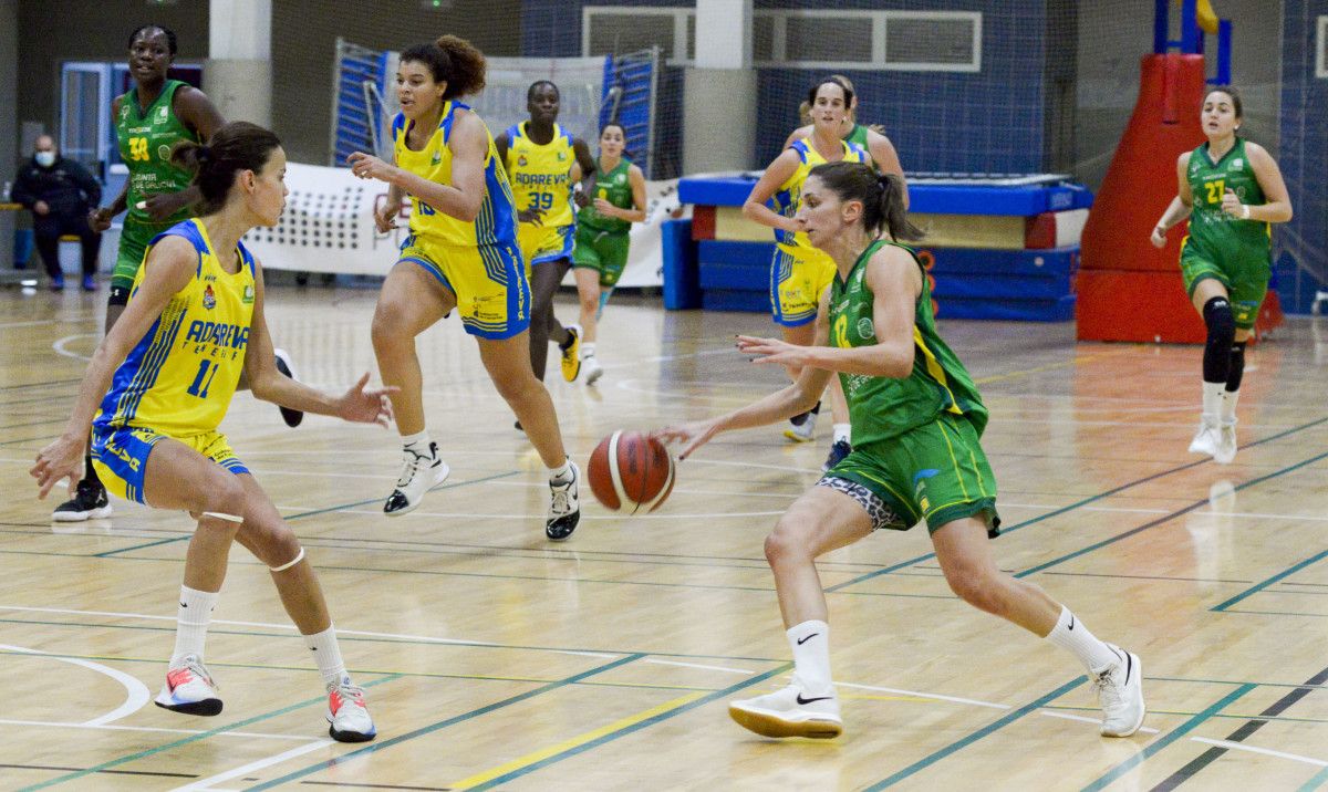 Partido de Liga Femenina 2 entre o Arxil e o Vega Lagunera Adareva Tenerife no CGTD