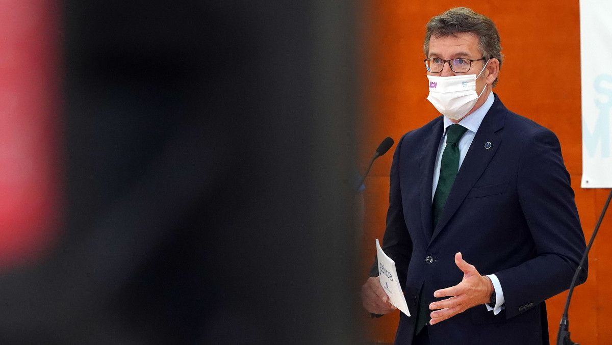 Alberto Núñez Feijóo, no CGTD de Pontevedra