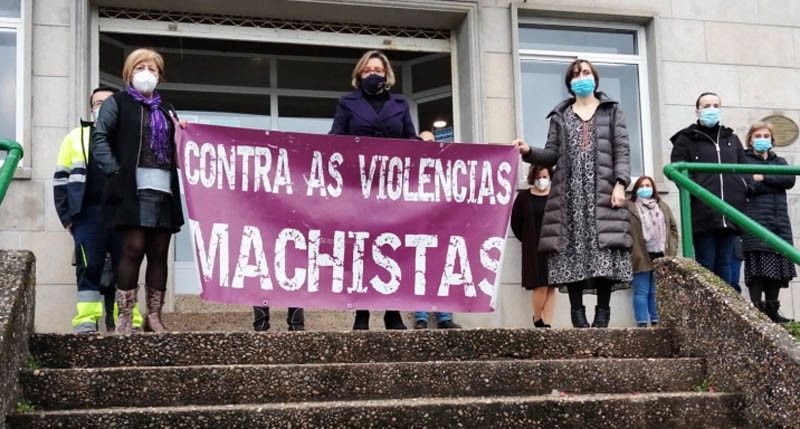 Concentración en Vilaboa por el 25N