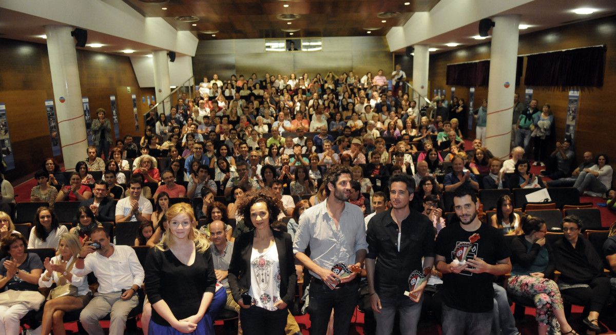 Entrega de premios en el FIC Bueu 2014
