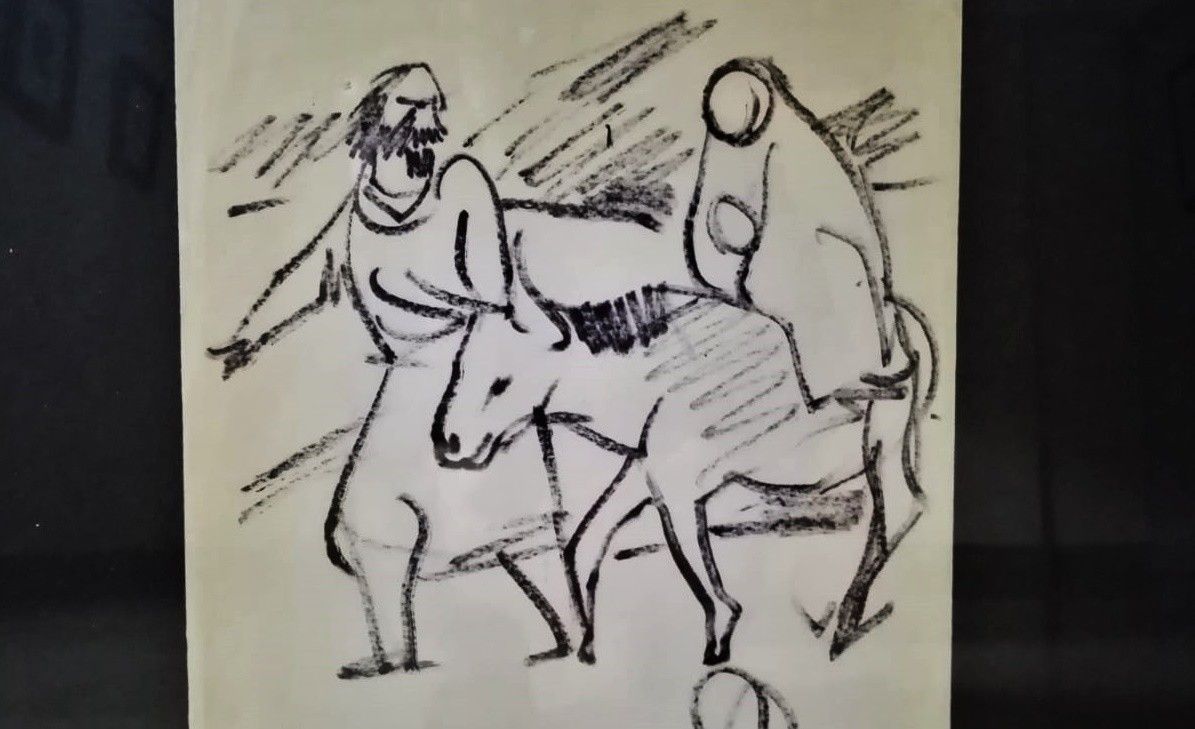 Boceto do pintor de Marín, Manuel Torres