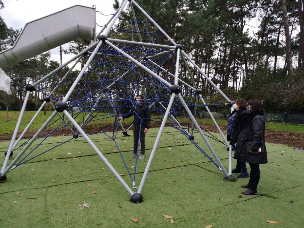 Novo xogo do parque de Punta Vicaño