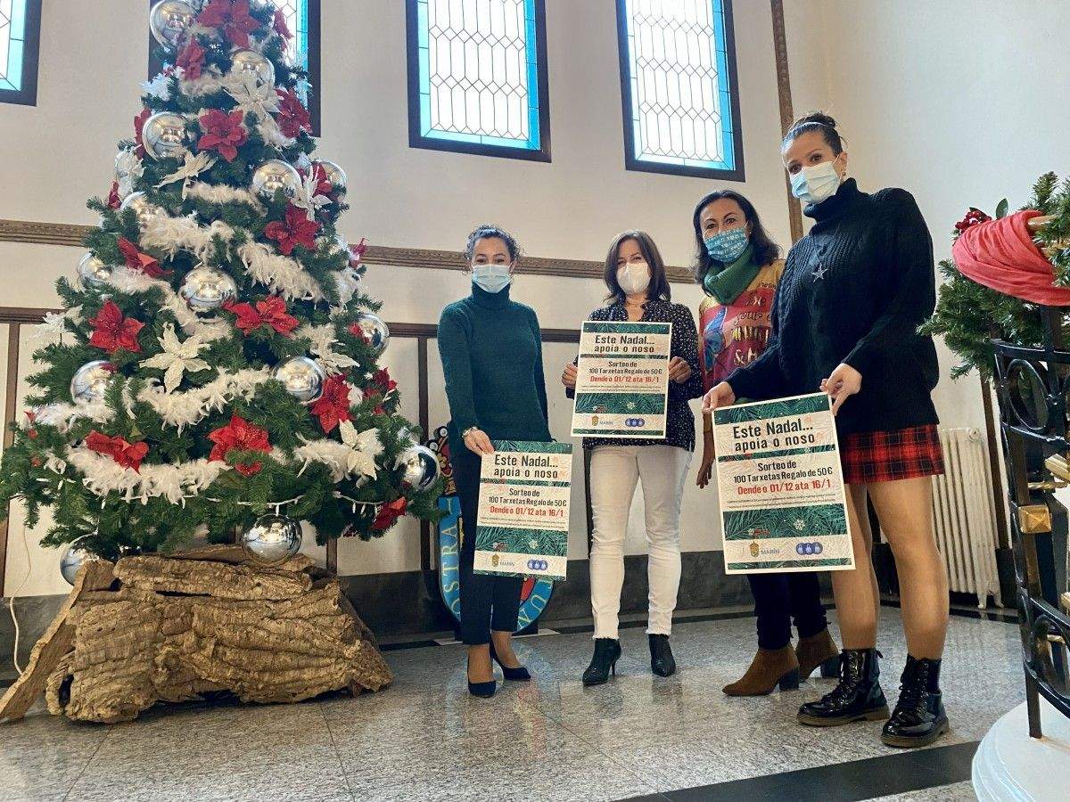 Presentación del sorteo de las tarjetas de Navidad