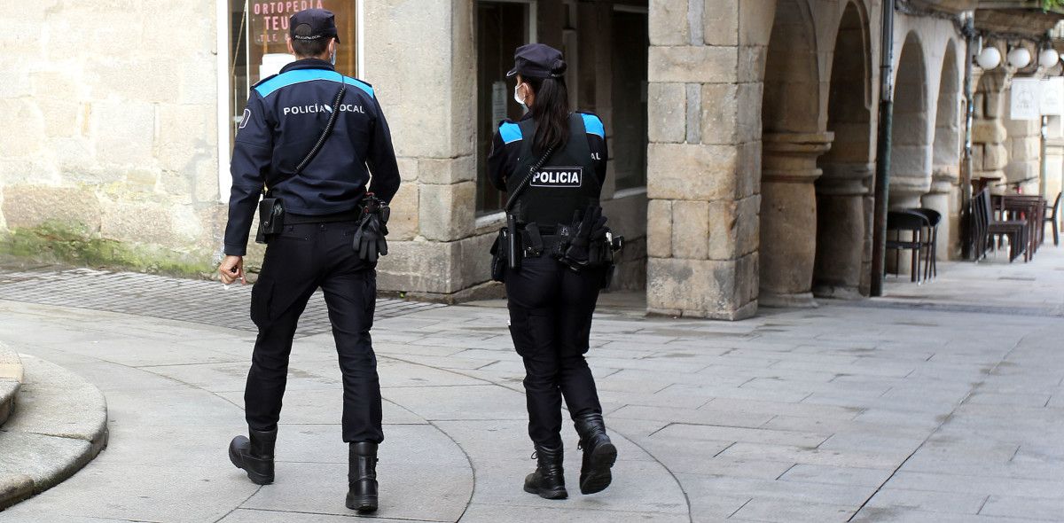 Patrulla de la Policía Local de Pontevedra 