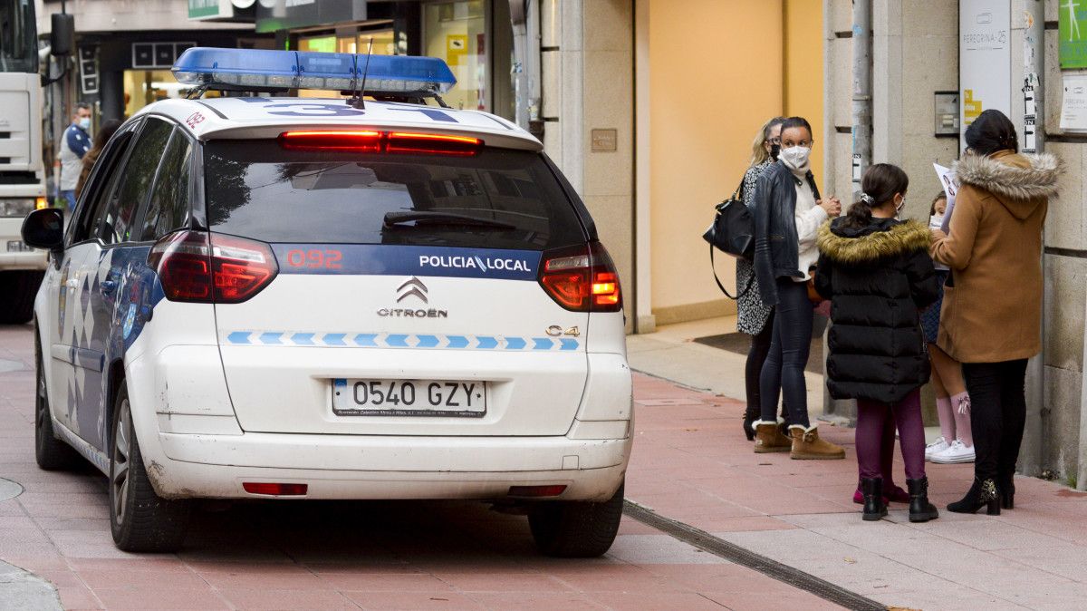 Patrulla da Policía Local de Pontevedra