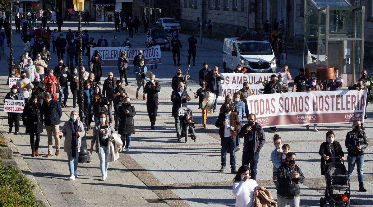 Hostaleiros de Marín, Poio e Pontevedra piden axuda ás administracións para sobrevivir á crise da covid-19