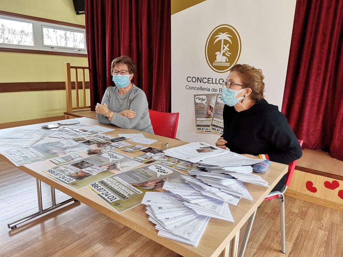 Servizos Sociais de Poio pon en marcha o programa de atención a maiores que viven sos "Ata máis ver"