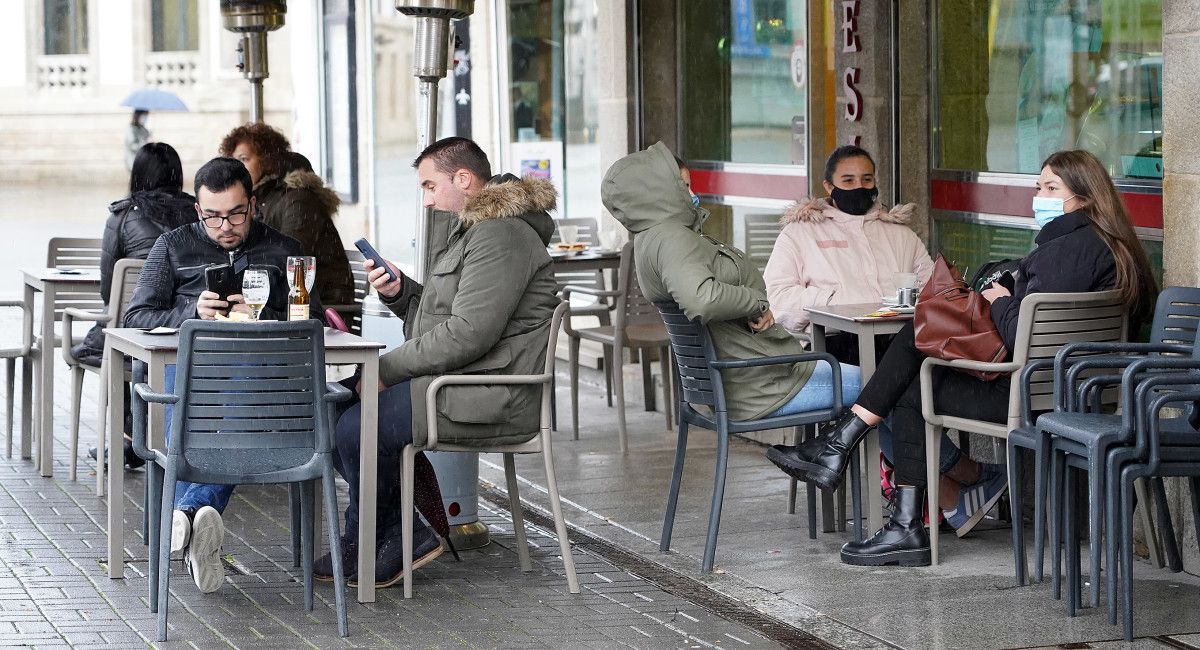 Terrazas de hostelería en Pontevedra
