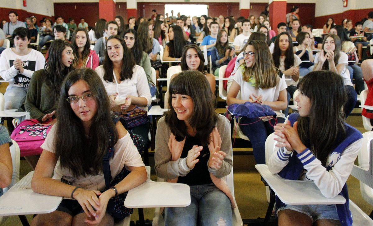 Alumnos do Instituto Xunqueira 2
