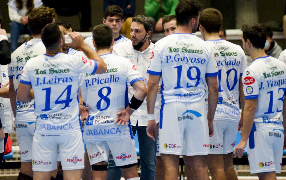 Partido da Liga Asobal entre Cisne e Villa de Aranda no Municipal