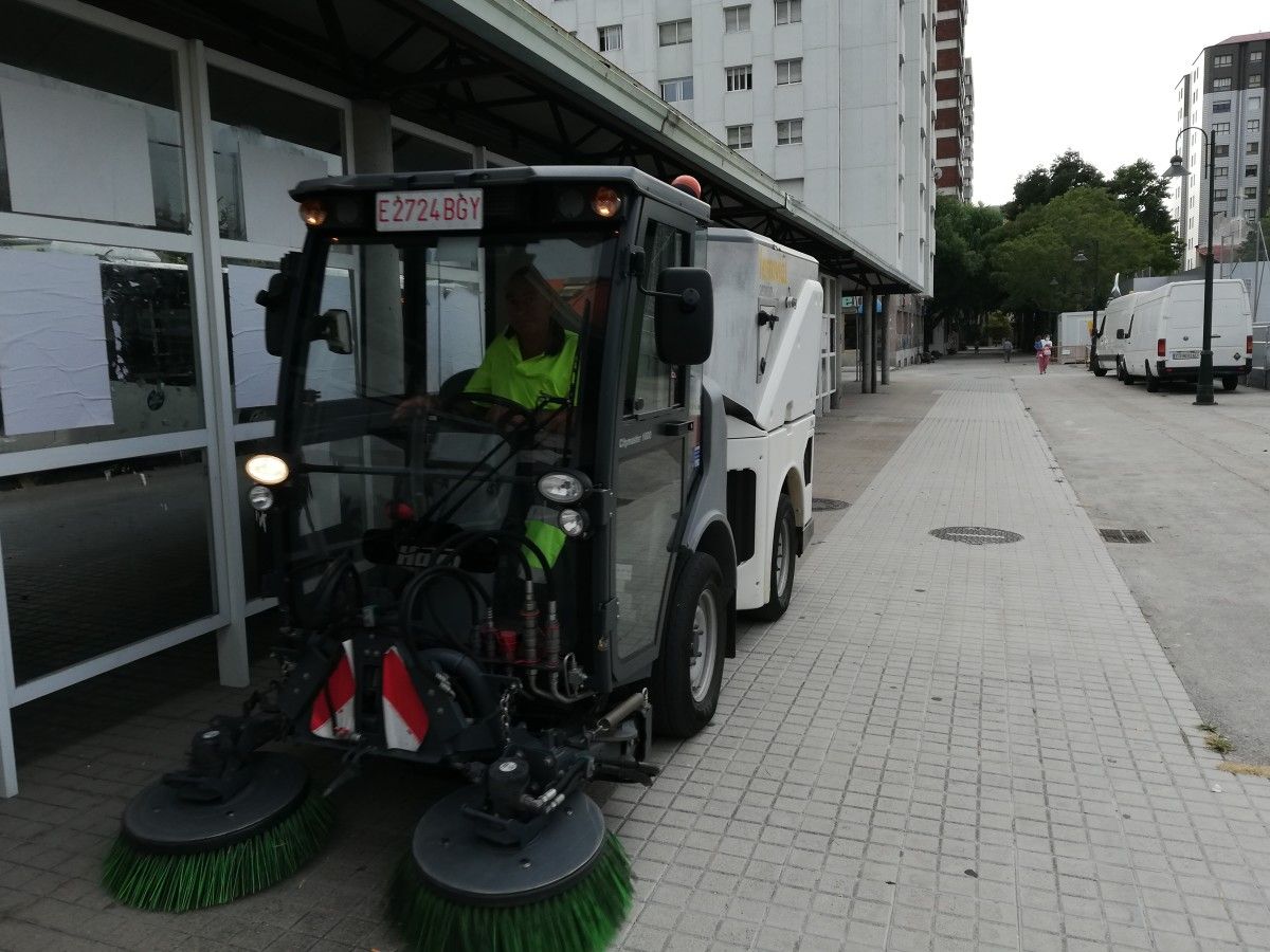 Máquina de barrer 