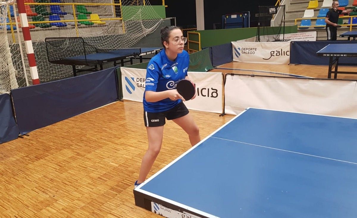 Noa Bernárdez, xogadora do Tenis de Mesa Monte Porreiro