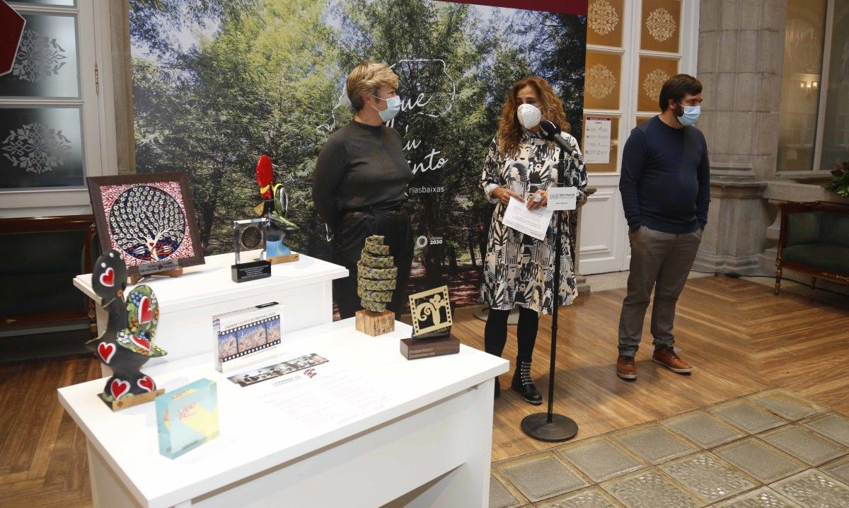 Celebración do Premio World Tourism Film Awards na Deputación de Pontevedra