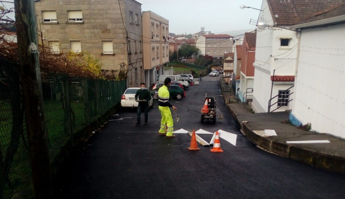 Renovación urbana en la rúa Coteiros