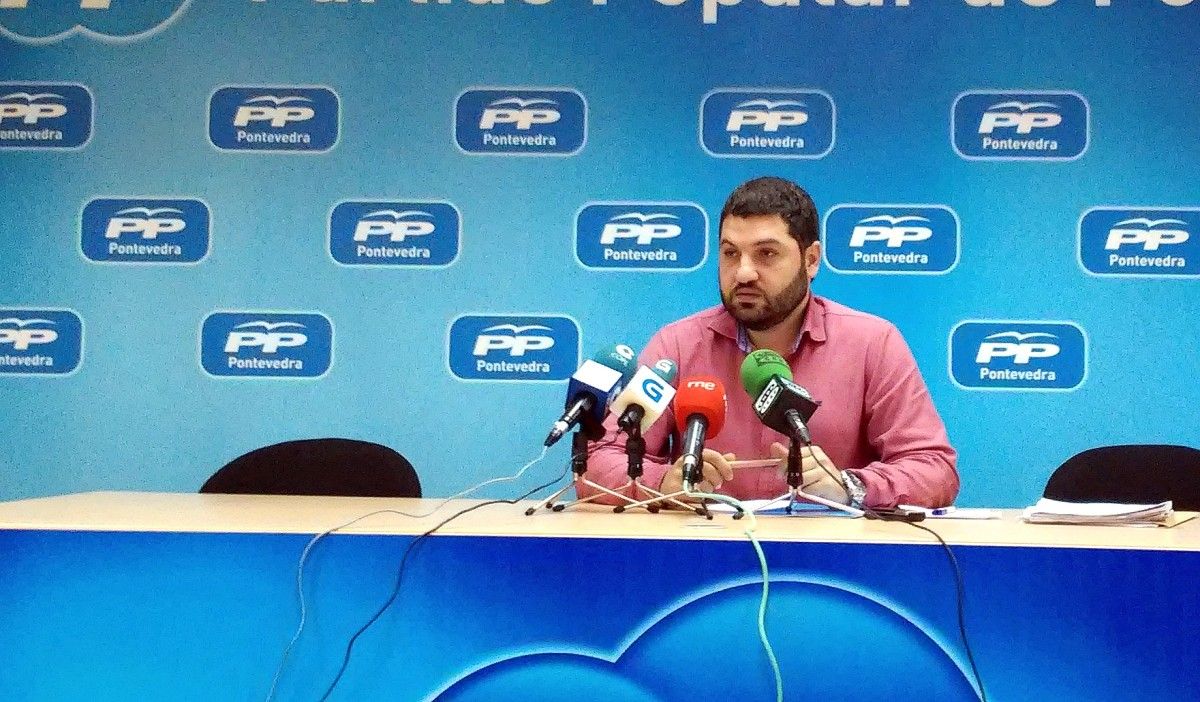 El concejal del Partido Popular, César Abal