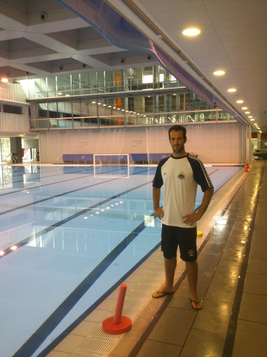 Kike García, adestrador do Waterpolo Galaico