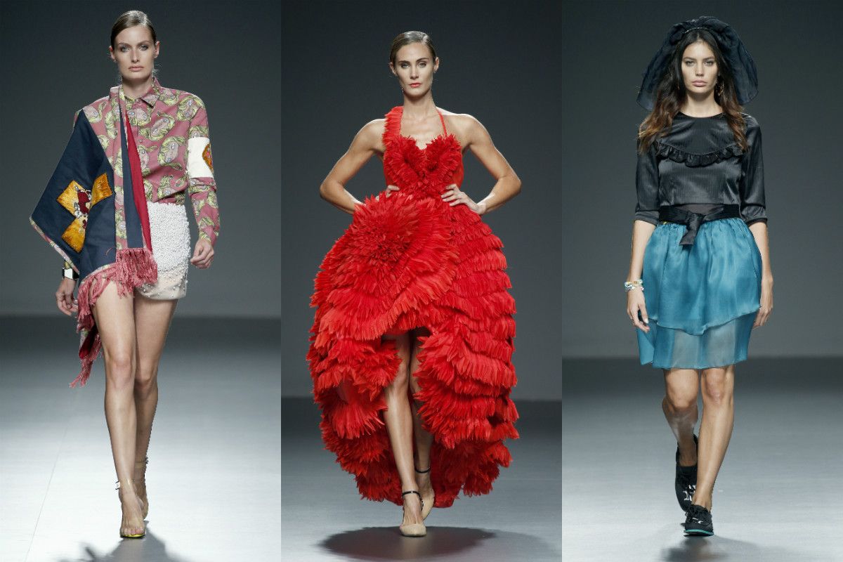 Diseños de Elena Rial, Eva Soto y Laura González en la pasarela Ego Cibeles
