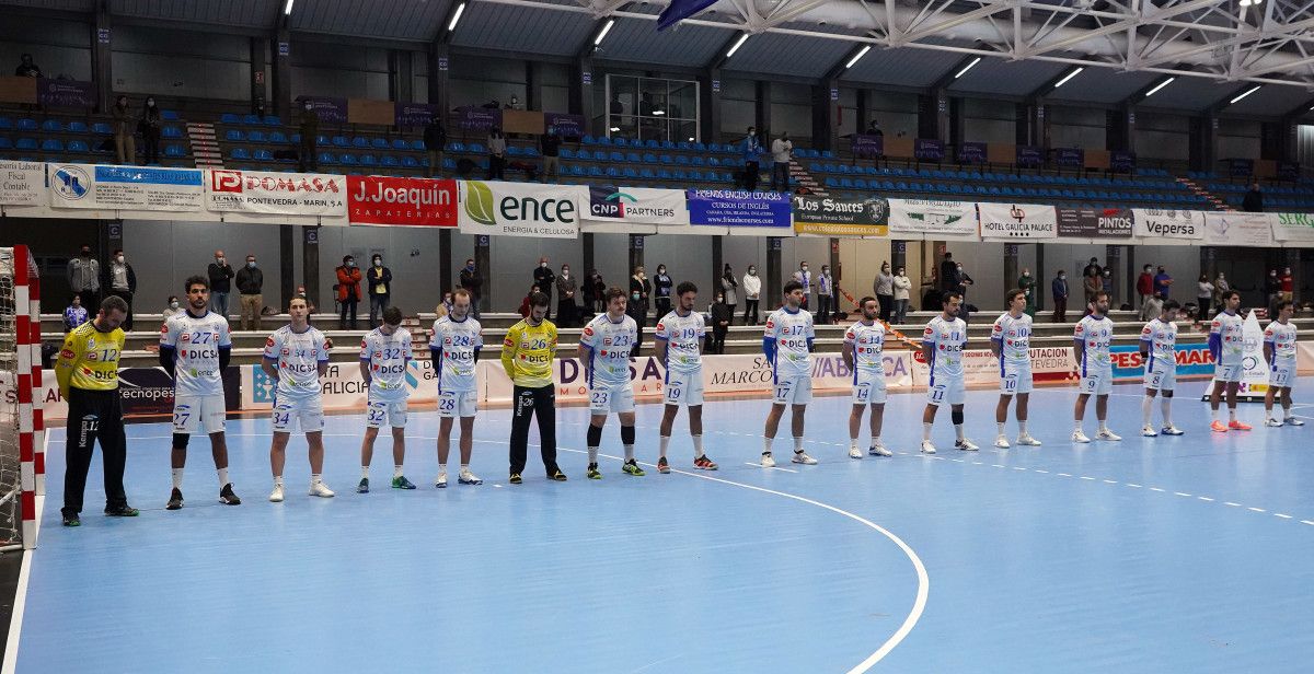 Partido da Liga Asobal entre Cisne e Ademar León