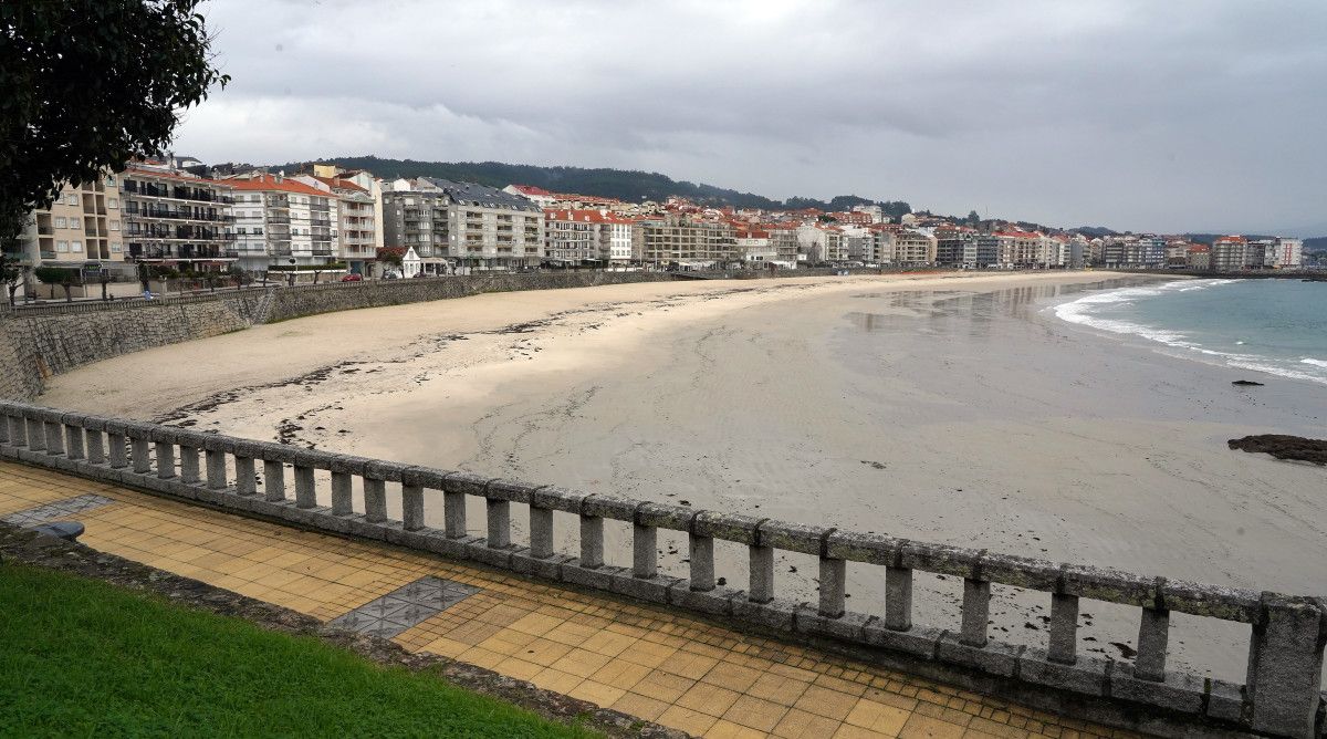 Vista general de Sanxenxo