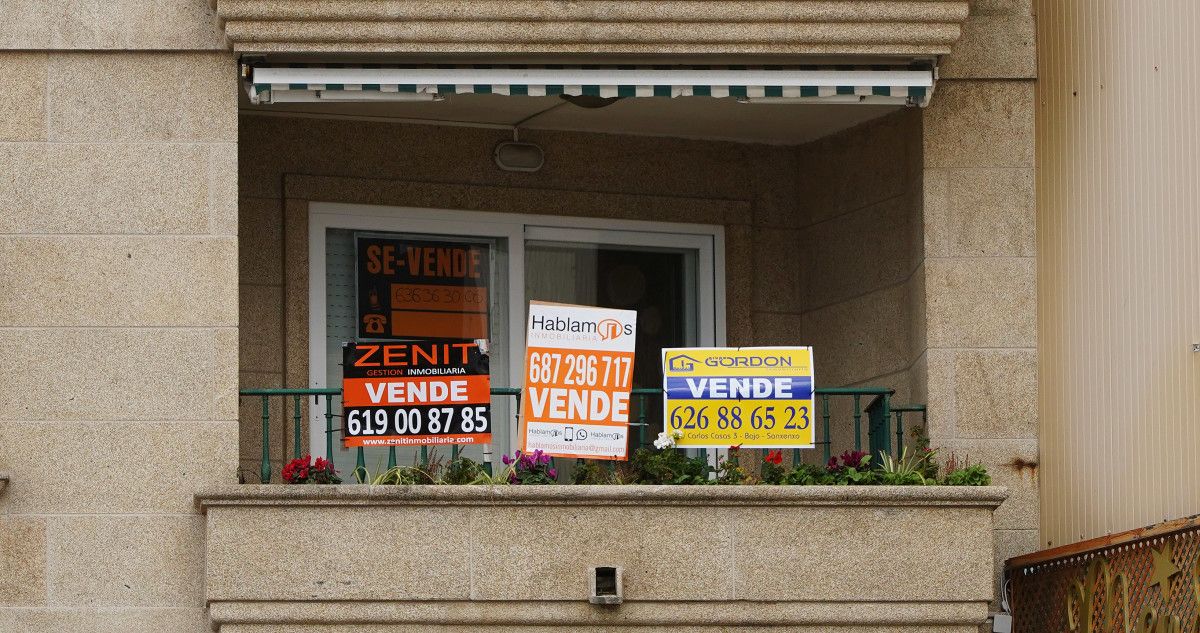 Carteles de alquiler de vivienda