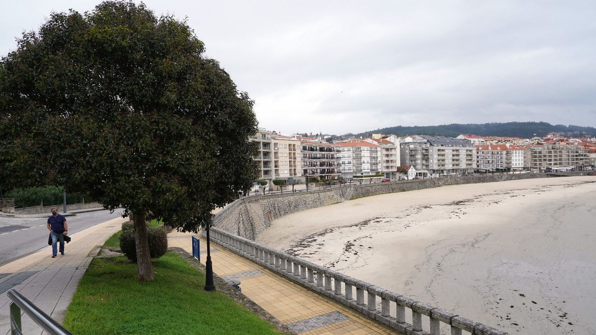 Praia de Silgar en Sanxenxo