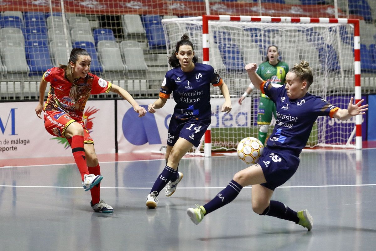 Semifinal da Copa da Raíña entre Poio Pescamar e Universidad de Alicante