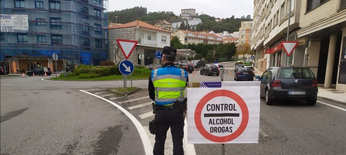 Control de la Policía Local de Poio