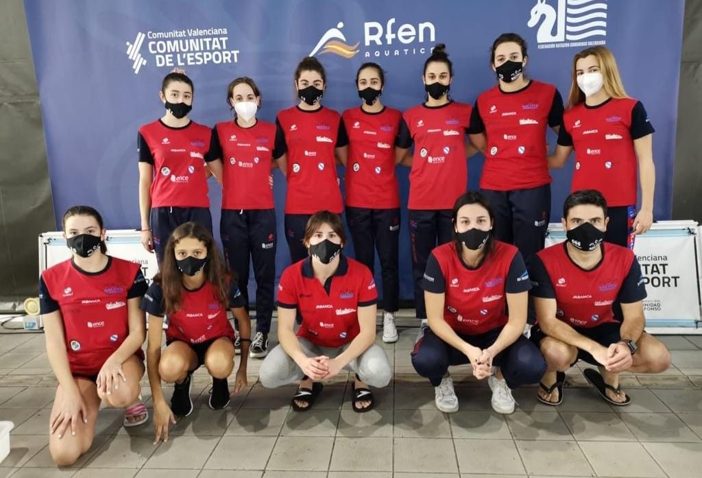 Equipo feminino do Galaico na Copa de España de Clubs