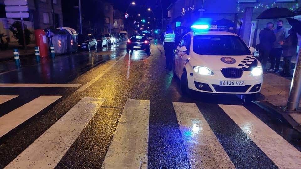 Atropello en Combarro