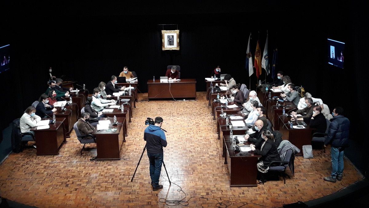 Pleno da Corporación de Pontevedra do 28 de decembro