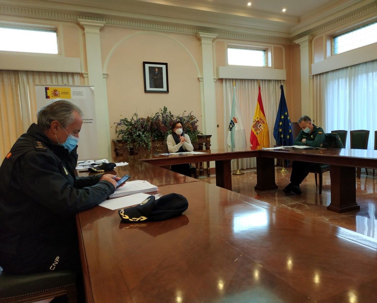 Reunión do Centro de Coordinación Operativa (CECOR) 