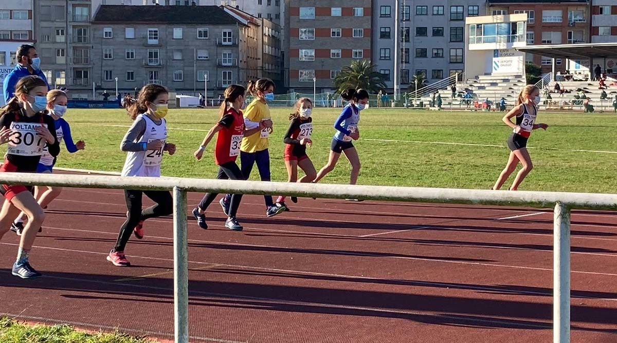 Campionato galego de fondo e medio fondo nas categorías sub10, sub12 e sub14