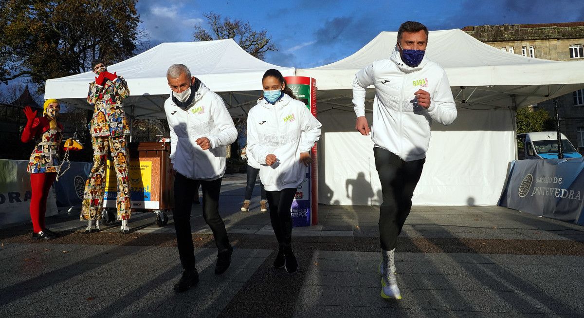 Saída simbólica da 'Rara, pero San Silvestre'