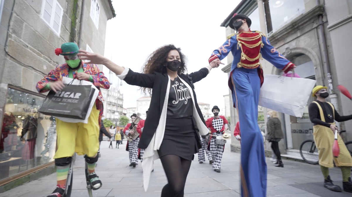 Vídeo promocional da campaña 'Este Nadal merca na Zona Monnumental'