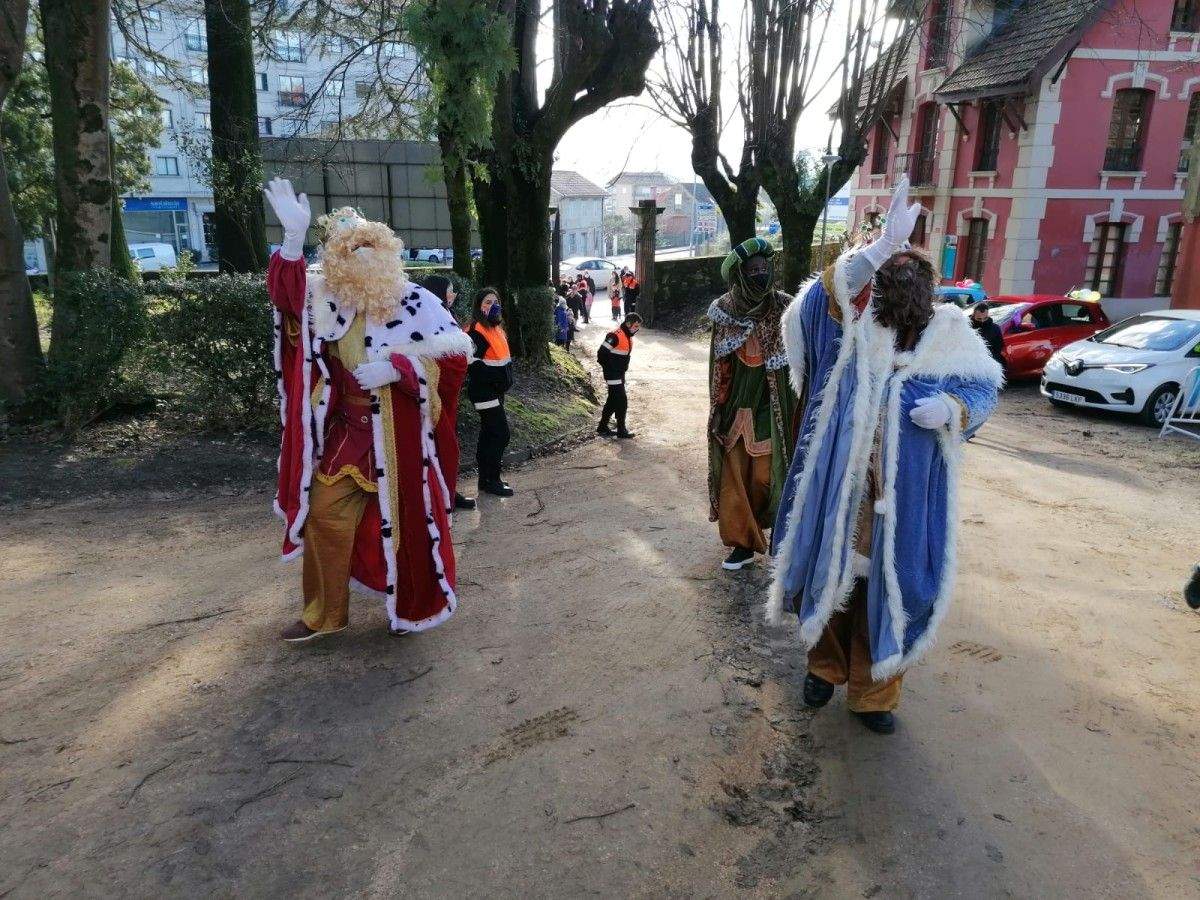 Los Reyes Magos en Poio